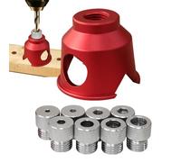 Straight Hole Drill Locator,90 Degree Drill Bit Guide for Positioning Straight Holes - Doweling and Centering Carpenter Aid Hand Tool for Desk, Chair, Cabinet, Cupboard