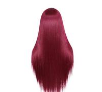 Straight Human Hair Wigs Burgundy 13x4 Hd Lace Frontal Wig,220% Density Beautiful(28inches)