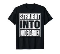 Straight Into Kindergarten Graduation Back to School Gifts T-Shirt