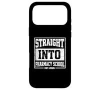 Straight Into Pharmacy School EST 2026 Future Pharmacist Case for iPhone 17 Pro Max
