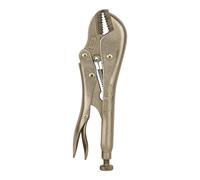 Straight Jaw Locking Pliers 7 Inch Silver Grip Clamp Hand Tool Workshop DIY