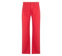 Straight Jeans, male, Versace, Straight Fit Jeans, Red, W33, Jeans W33
