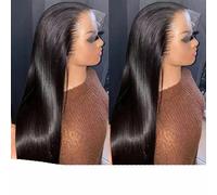 Straight Lace Front Wigs Human Hair 180% Density 13x4 13x6 HD Lace Frontal Wigs for Women Human Hair 360 Lace Front Wigs-16inches-180%-New 5x5 Glueless Wig