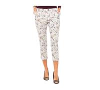 Straight Leg Belted Women's Trousers - female - La Martina - Cropped Trousers - Multicolor - W27 - Trousers W27