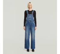 G-star D24398-e107 Straight Fit Overall Blue L Women