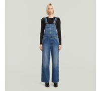 Straight Leg Dungaree - faded sakarya - Women M