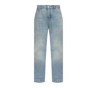 Straight Leg Jeans - male - Alexander McQueen - Straight Fit Jeans - Blue - S - Jeans S