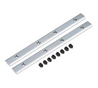 Straight Line Connector, 7 Inch Joint Bracket with Screws for 3030 Series T Slot 8 mm Aluminium Extrusion Profile, 2 Pieces