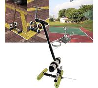 Straight Line Marking Tool with Circle Drawing Capability for Floor Applications in Various Settings