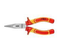 Neo Tools Long Nose Plier Vde 180mm (7") Crv Polished