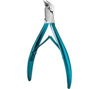 Straight Nail Clipper, Nail Scissors, Toe Nail Clippers for Thick Nails, Ingrown Toenail Treatment, Nail Scissors for Toenails, Pedicure Tools, Outfany Easyclip for Men Women (Blue)