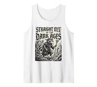 Straight Out of The Dark Ages Raccoon Renaissance Fair Tank Top