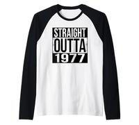 Straight Outta 1977 Raglan Baseball Tee