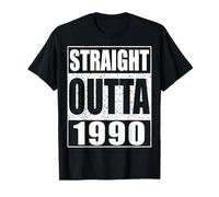 Straight Outta 1990 Shirt Men Women 35th Birthday T-Shirt