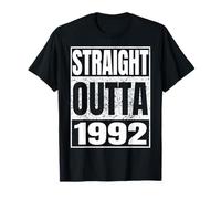 Straight Outta 1992 Classic Year Birth of Birthday Vintage T-Shirt