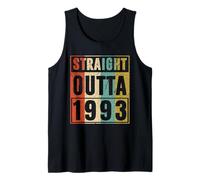 Straight Outta 1993 Classic Birth of Birthday 1993 Vintage Tank Top