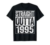 Straight Outta 1995 Shirt Men Women 30th Birthday T-Shirt