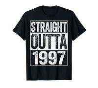 Straight Outta 1997 Shirt Men Women 28th Birthday T-Shirt