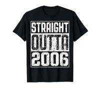 Straight Outta 2006 Shirt Men Women 19th Birthday T-Shirt