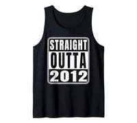 Straight Outta 2012 Classic 2012 Vintage Birth of Birthday Tank Top