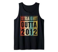 Straight Outta 2012 Classic Birth of Birthday 2012 Vintage Tank Top