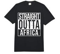 Straight Outta Africa T-Shirt Comfort Colors Adult Heavyweight T-Shirt