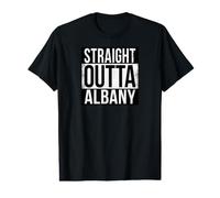 Straight Outta Albany Value Graphic T-Shirt