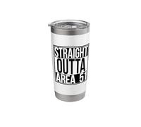 Straight Outta Area 51 Stainless Steel Insulated Tumbler