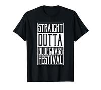 Straight Outta Bluegrass Festival Value Graphic T-Shirt
