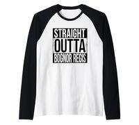 Straight Outta BOGNOR Regis Raglan Baseball Tee