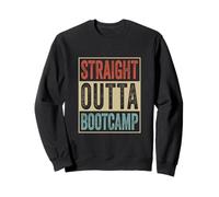 Straight Outta Bootcamp Soldier Basic Training Graduate Sweatshirt