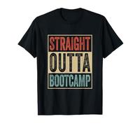 Straight Outta Bootcamp Soldier Basic Training Graduate T-Shirt