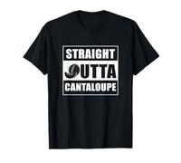 Straight Outta Cantaloupe Funny Muskmelon Cantaloupe Lovers T-Shirt
