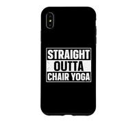 Straight Outta Chair Yoga Case for iPhone XS Max