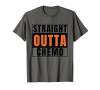 Straight Outta Chemo - Orange for Leukemia & Kidney Cancer T-Shirt