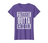 Straight Outta Choir T-Shirt Funny Music Singer Gift T-Shirt