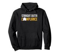 Straight Outta Compliance HOA President Neighborhood Pullover Hoodie