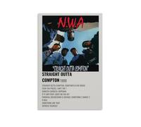 Straight Outta Compton by N.W Canvas Wall Art Home Posters Are Suitable for Bedroom Dining Room And Living Room Beautiful Artwork Is A Great Gift for FriendsUnframe-style12x18inch(30x45cm)