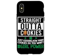 Straight Outta Cookies Just Kidding How Many Cookies Do You Case for iPhone X/XS
