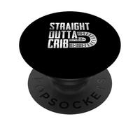 Straight Outta Crib Funny Cribbage Player PopSockets Adhesive PopGrip