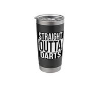 Straight Outta Darts Stainless Steel Insulated Tumbler