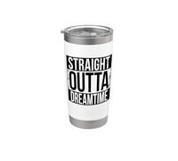 Straight Outta Dreamtime Stainless Steel Insulated Tumbler