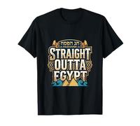 Straight Outta Egypt Biblical Exodus Funny Passover T-Shirt