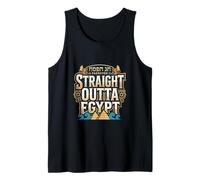Straight Outta Egypt Biblical Exodus Funny Passover Tank Top