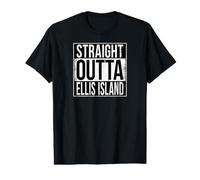 Straight Outta Ellis Island Value Graphic T-Shirt