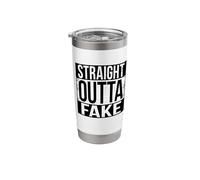 Straight Outta Fake Stainless Steel Insulated Tumbler
