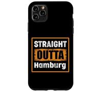 Straight Outta Hamburg New York USA Retro Distressed Vintage Case for iPhone 11 Pro Max