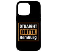 Straight Outta Hamburg New York USA Retro Distressed Vintage Case for iPhone 14 Pro Max