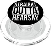 STRAIGHT OUTTA HEARSAY PopSockets PopGrip for MagSafe
