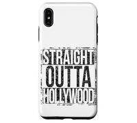 Straight Outta Hollywood Grungy Style Case for iPhone XS Max